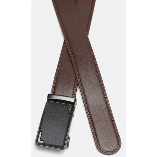 Чоловічий ремінь Borsa Leather коричневий (CV1587-1-brown): Стать Чоловік
