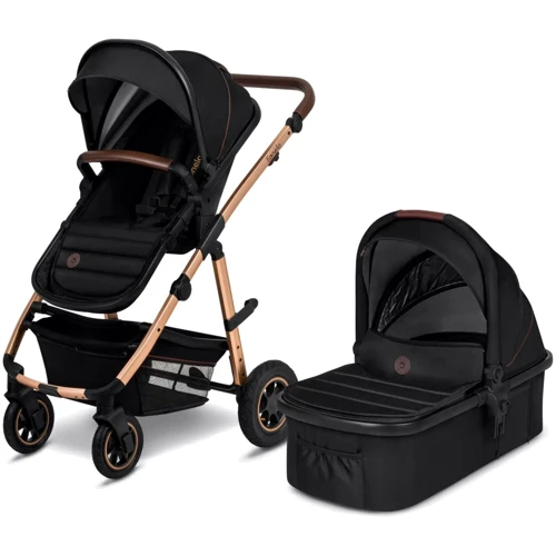 Универсальная коляска 2 в 1 Lionelo Amber Black Onyx (LO-AMBER 2IN1 BLACK ONYX) фото 8