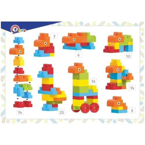 Конструктор Technok toys Construction Set 70 дет. (6801)