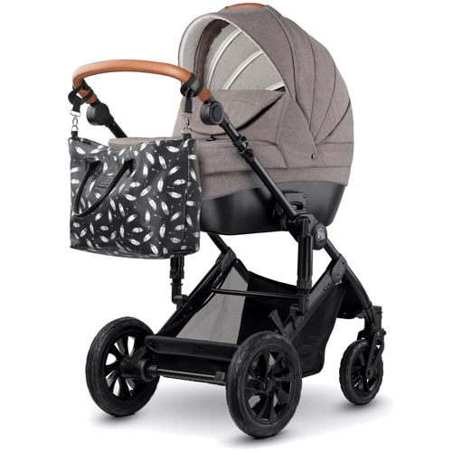 Универсальная коляска 2 в 1 Kinderkraft Prime Beige + MommyBag (KKWPRIMBEG20000): Количество блоков 1