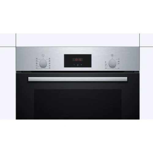 Духова шафа електрична Bosch HBF512BS1T: Об'єм, л 66