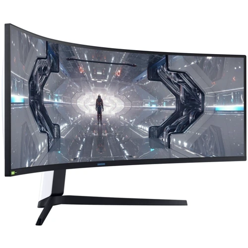 Монитор Samsung Odyssey G9 (LC49G95TSSIXCI): Покрытие экрана глянцевое