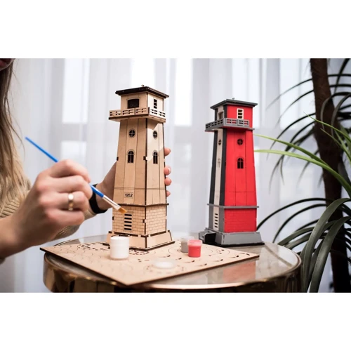 3D Пазл Timberplay Маяк Хабловский после реконструкции Украина (tmb 8) фото 4