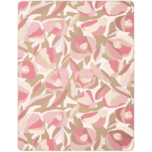 Плед Billerbeck Wohndecke Floral Secret 150х200 (807656): Цвет розовый