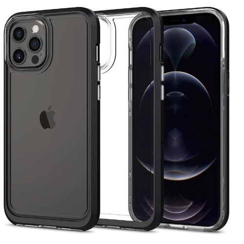 Чехол для iPhone Spigen Neo Hybrid Crystal Black (ACS01622) for iPhone 12 Pro Max фото 6