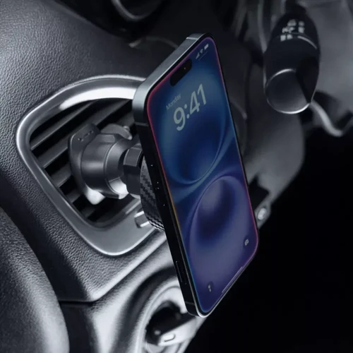 Держатель Proove Car Holder Wireless Charger Graphite Circle Qi2 15W Black (WHGC15010001): Особенности магнитный, автодержатель
