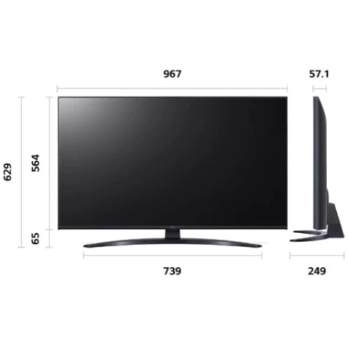 Телевизор LG 43UR8100: Коммуникации WiFi, Bluetooth