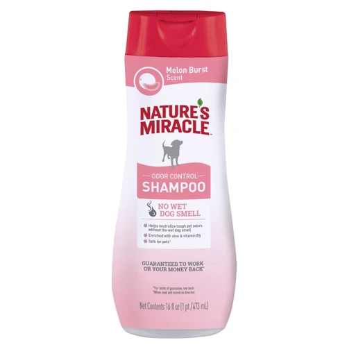 

Шампунь 8in1 Nature`s Miracle для собак с дыней 473 мл (18065982957)