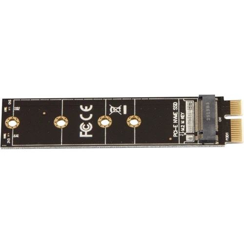 Frime PCI-E x1 to M.2 (M Key) NVMe (ECF-PCIEtoSSD008): Тип Адаптер