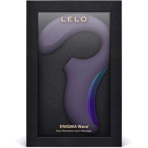 Клиторально-вагинальный звуковой стимулятор LELO Enigma WAVE Cyber Purple