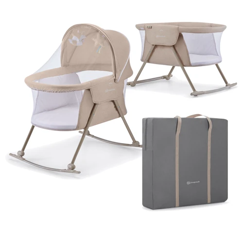 Люлька-качалка 3 в 1 Kinderkraft Lovi Beige (KKLLOVIBEG0000)