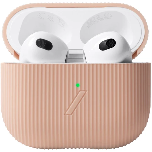 Чехол для наушников Native Union Curve Case Peach (APCSE-CRVE-PCH-V2) for Apple AirPods 3 фото 1