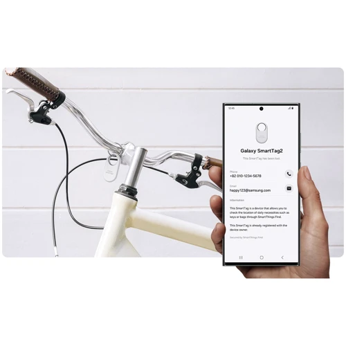 Брелок для поиска вещей и ключей Samsung Galaxy SmartTag2 Black (EI-T5600BBEG) фото 9