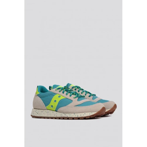 Кроссовки Saucony Jazz Original Outdoor (60463-4s) 35 (5.5) бирюзовые натуральная замша всесезон: Материал верха Натуральная замша