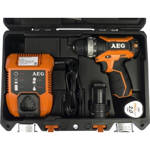 Дрель AEG BS 12 C2 LІ-202С (4935447867): Производитель AEG