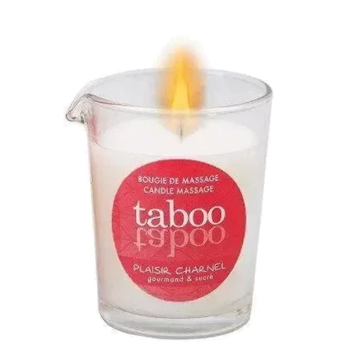 Масажна свічка для жінок TABOO Plaisir Charnel, 60 гр
