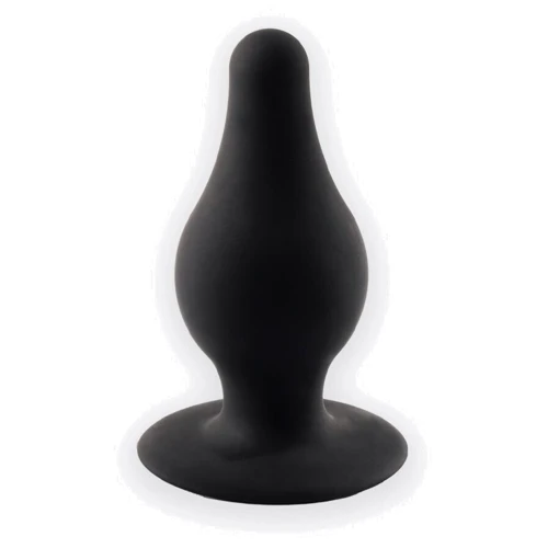 Анальная пробка SilexD (Model 2 size M), двухслойная, силикон+Silexpan