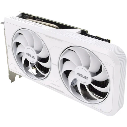 Видеокарта ASUS DUAL-RTX3060TI-O8GD6X-WHITE: Форм-фактор Стандартная