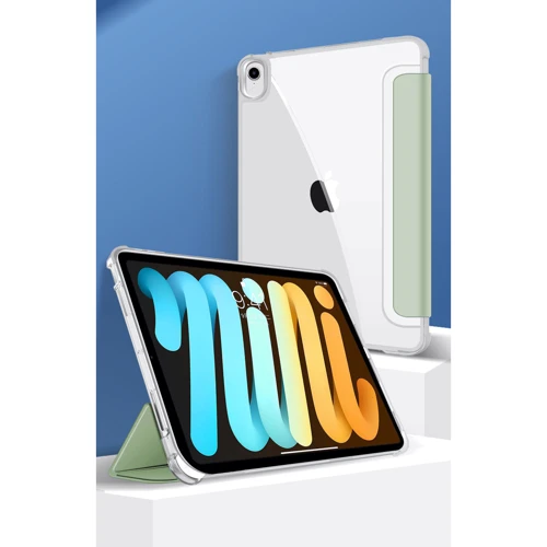 Аксесуар для iPad BeCover Case Book Soft Edge with Pencil mount Green (706805) для iPad mini 6 2021: Колір зелений