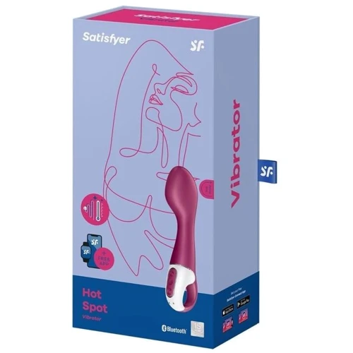 Смарт вібратор точки G Satisfyer Hot Spot із функцією підігріву