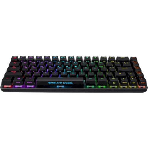 Клавіатура ASUS ROG Falchion Ace NX Red PBT Black (90MP0346-BKUA01): інтерфейс підключення USB