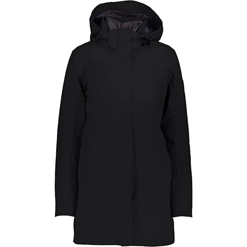 Куртка CMP Woman Parka Zip Hood 39K2916D-U901 44 (36) черная зимняя с капюшоном