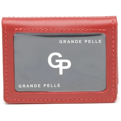Жіноча обкладинка для документів Grande Pelle червона (V1GP-221660): Стать Женский