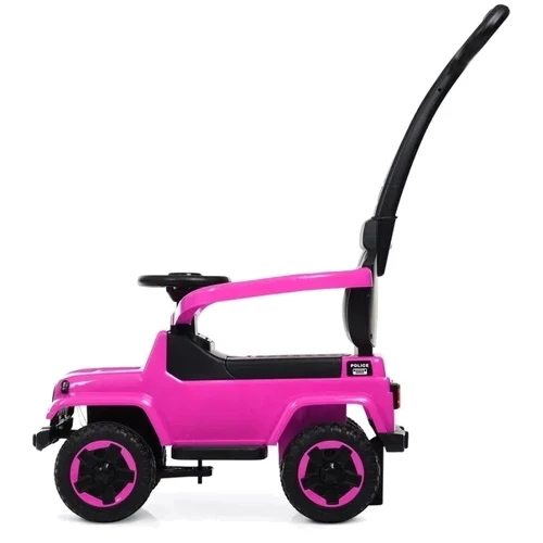 Каталка-толокар Bambi Racer Полиция розовый (M 4288-8)