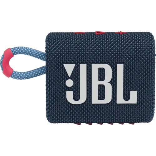Акустика JBL GO 3 Blue-Pink (JBLGO3BLUP): Цвет синий
