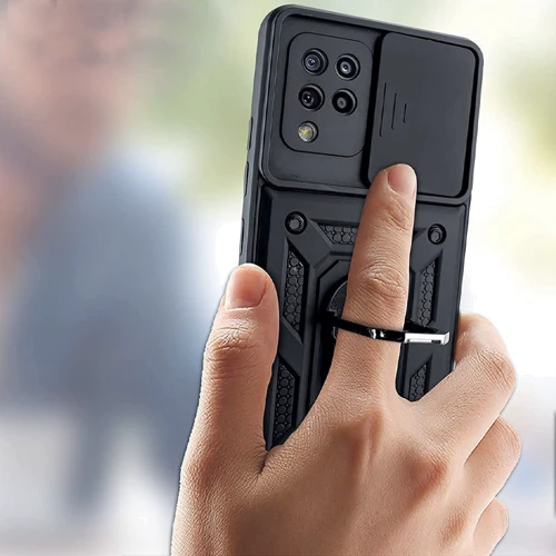 Аксессуар для смартфона Mobile Case Camshield Serge Magnetic Ring Black for Samsung A225 Galaxy A22/M225 Galaxy M22/M325 Galaxy M32: Материал TPU (термополиуретан) и поликарбонат