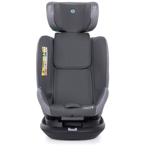 Автокресло El Camino ME 1081-1 i-TRUST PLUS Light Gray: Регулировка высота подголовника, наклон спинки