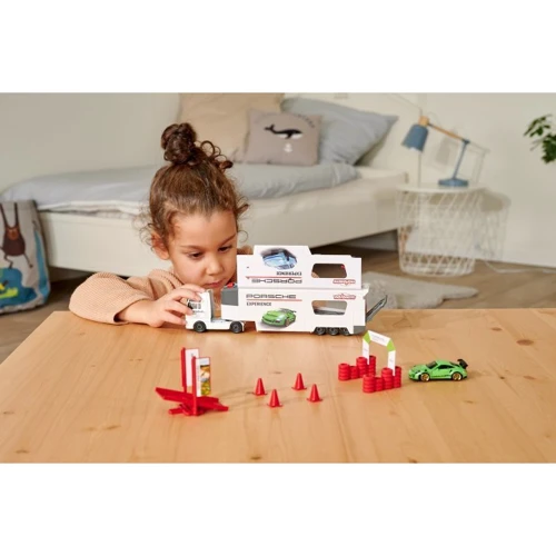 Игровой набор Majorette Трейлер МАН перевозчик Порше (3467452063125) (2053304)