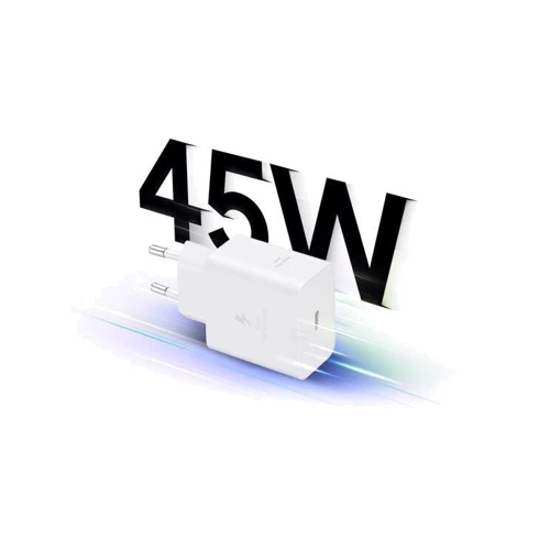 Зарядное устройство Samsung USB-C Wall Charger with Cable USB-C 45W White (EP-T4511XWEGEU)
