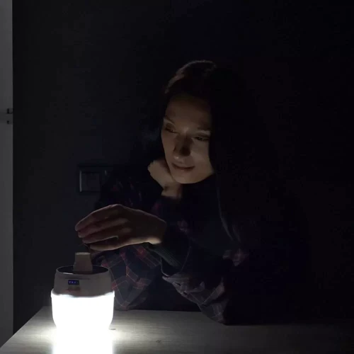 Ліхтар туристичний NCASE LED BL-2025 Solar Charge (39126): Кількість режимів 5