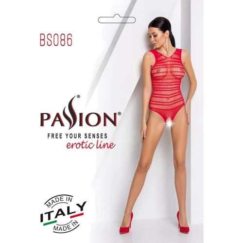 Бодистокинг Passion BS086 red