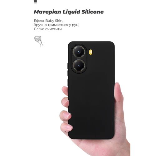 Чехол для телефонов ArmorStandart ICON Case Camera cover Black for Poco X7 Pro (ARM82741) фото 7