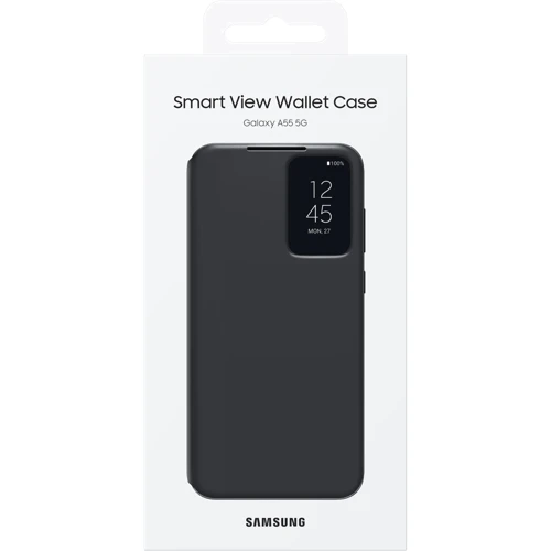 Аксесуар для смартфона Samsung Smart View Wallet Case Black (EF-ZA556CBEGWW) для Samsung A556 Galaxy A55 фото 6