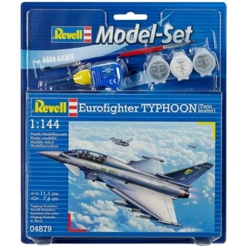 Подарочный набор Revell Истребитель Eurofighter Typhoon Twinseater 1:144 (64879)