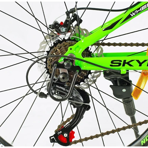 Велосипед спортивный Corso SkyLine 24" (SL- 24055): Тормоза дисковые механические