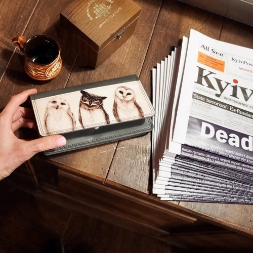 Кошелек "Три совы" фото 5