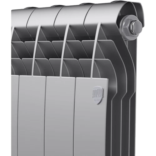Радіатор із нижнім підключенням Royal Thermo PianoForte VD 500/Silver Satin -12 секцій: Тип радіатора Секционный