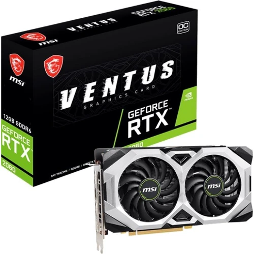 Видеокарта MSI GeForce RTX2060 12Gb VENTUS OC (RTX 2060 VENTUS 12G OC): Интерфейс PCI Express 3.0 x16
