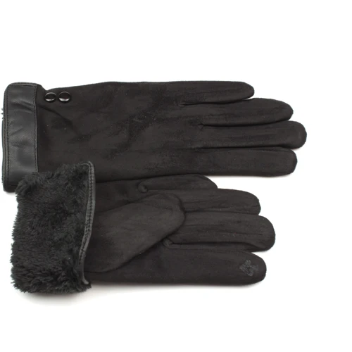 Жіночі рукавички Giorgio Ferretti чорні 8,5 (GP-091-1)