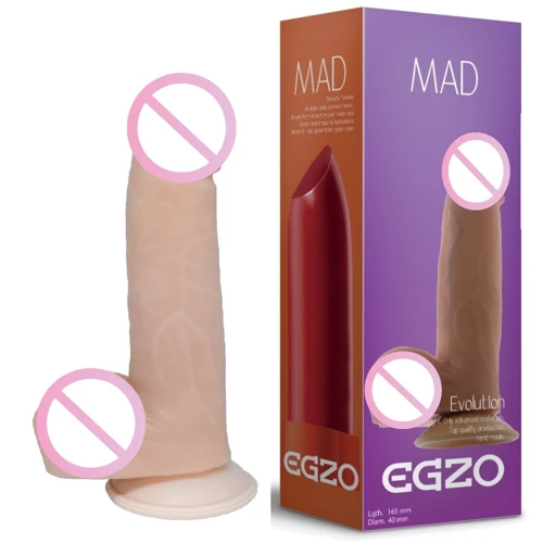 Фаллоимитатор EGZO Ciberskin DS004 ( 16,5 х 4 см )