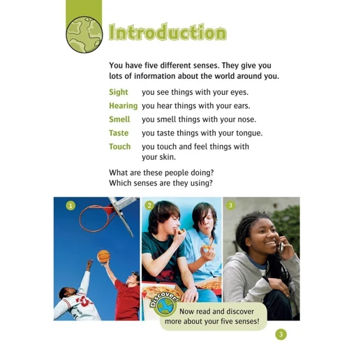 Oxford Read and Discover 3: Your Five Senses: Кількість сторінок 48