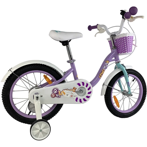 Велосипед детский RoyalBaby Chipmunk MM Girls 18" OFFICIAL UA фиолетовый