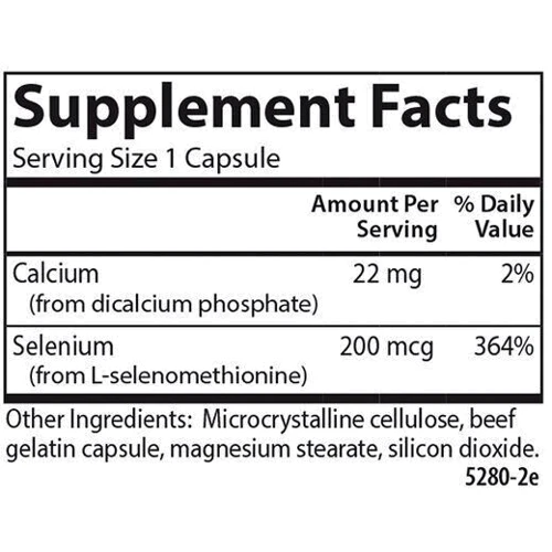 Carlson Labs Selenium 60 Caps Селен: Пол Унисекс