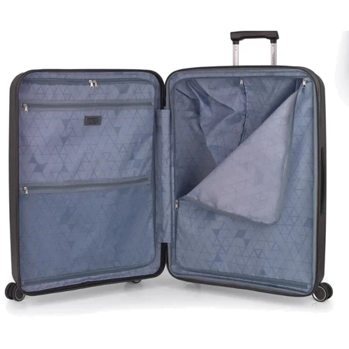Чемодан Gabol Brooklyn (L) Grey серый (123947-016): Тип Чемоданы
