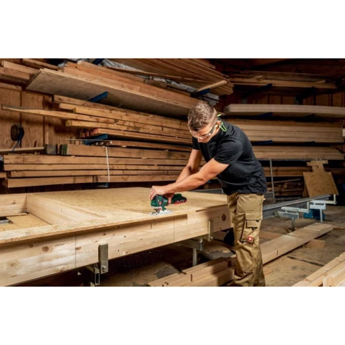 Електролобзик Metabo STA 18 LTX 150 BL (601502840): Особливості Подключение пылесоса, Подсветка рабочей области, Маятниковый ход, Регулировка оборотов