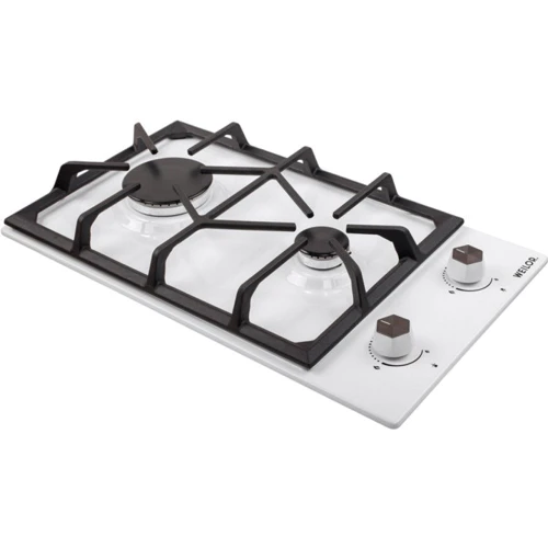 Варочная поверхность газовая Weilor GM 304 WH: Рабочая поверхность эмаль